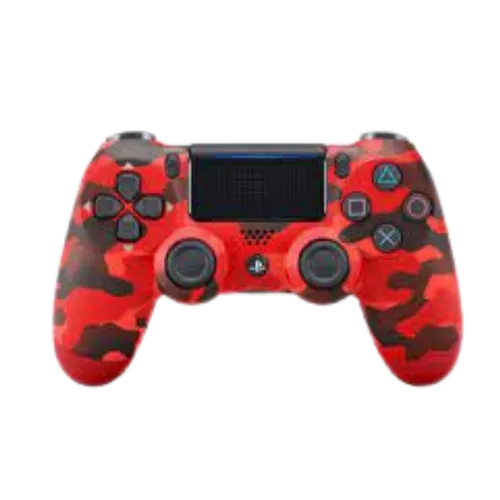 PS4 Dualshock V2 (Red Camouflage) - (Pre Owned Controller)