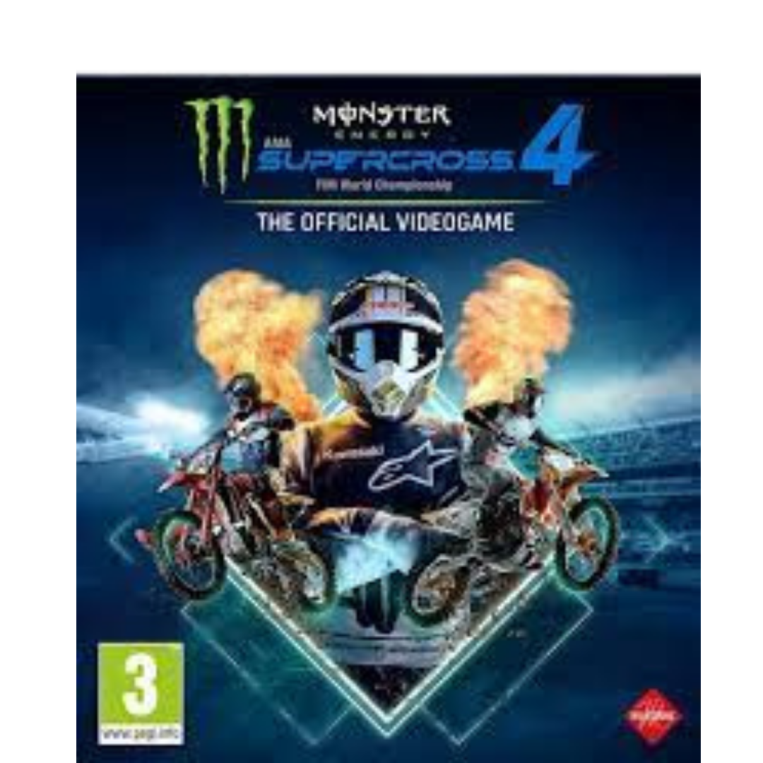 Monster Energy Supercross 4 - (Sell PS5 Game)