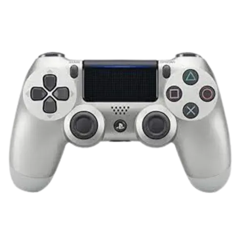 PS4 Dualshock V1 (Silver) - (Pre Owned Controller)