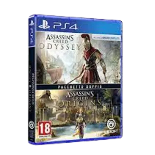 Assassins Creed Origins And Odyssey Double Pack - (Sell PS4 Game)