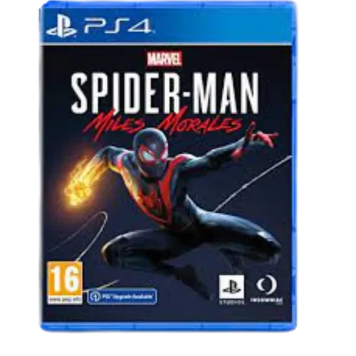 Marvel Spiderman Miles Morales New - (Sell PS4 Game)
