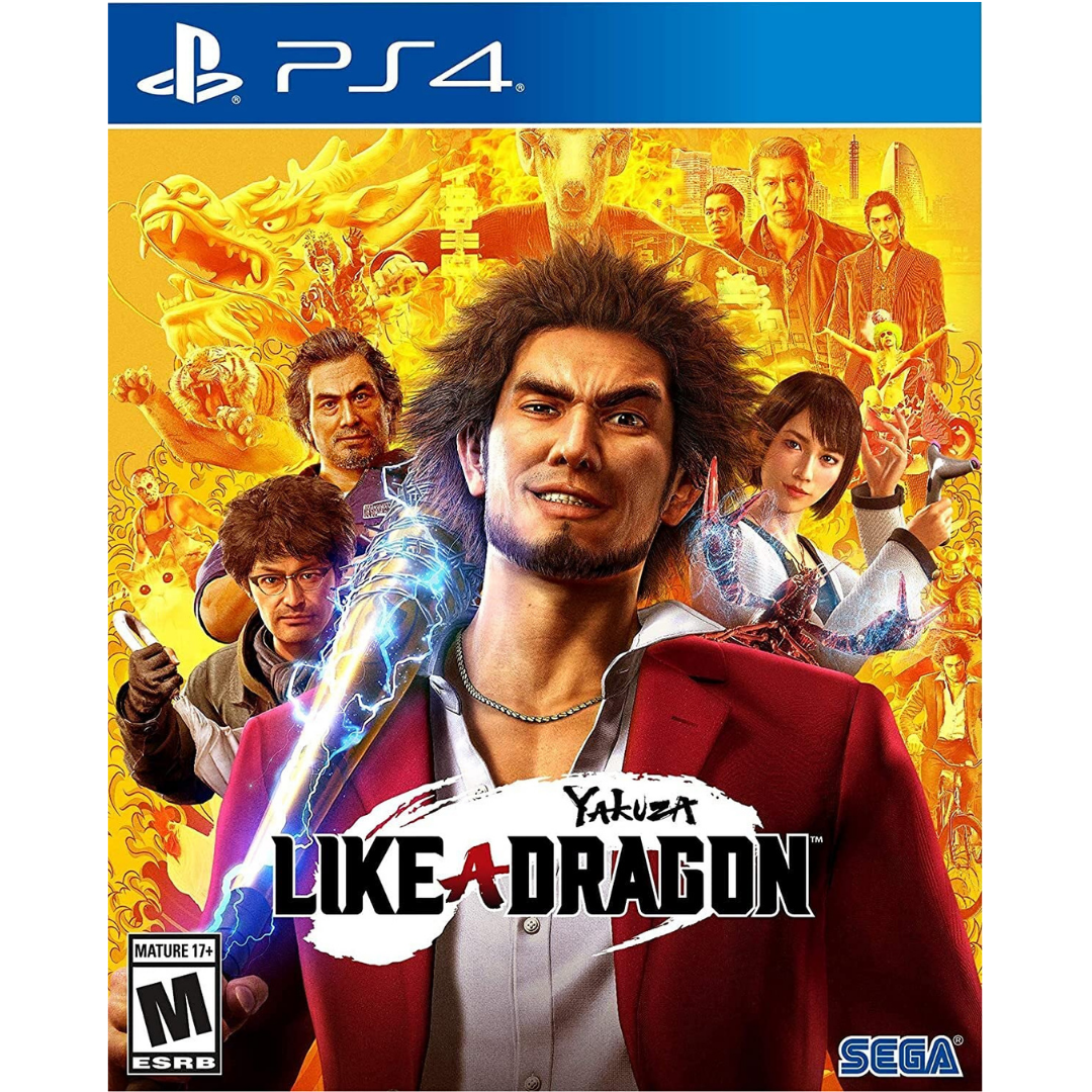 Yakuza Like A Dragon - (Sell PS4 Game)