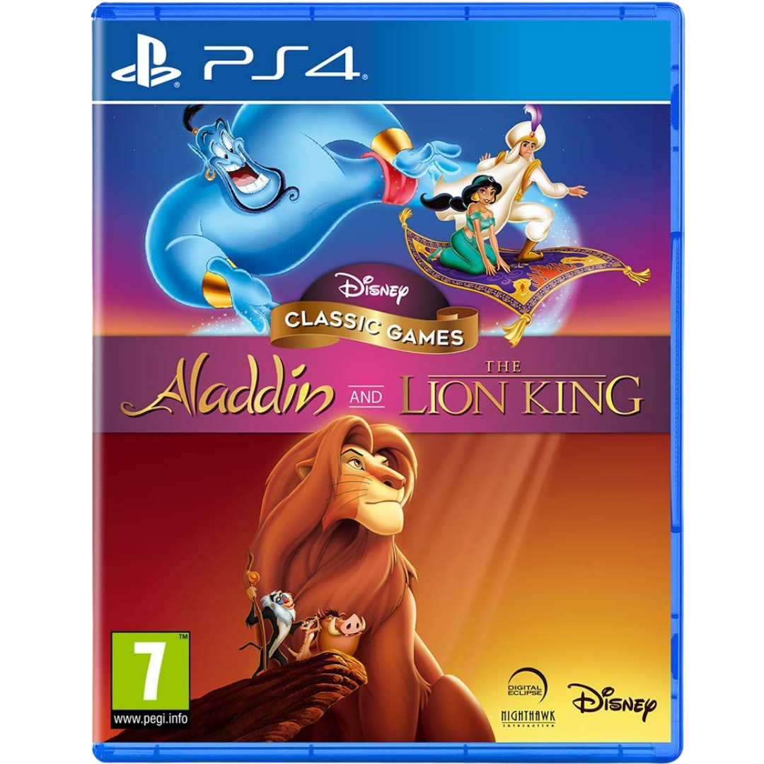 Disney Classic Games Aladdin and The Lion King - (Sell PS4 Game)