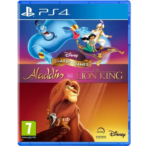 Disney Classic Games Aladdin and The Lion King - (Pre Owned PS4 Game)