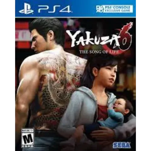 Yakuza 6 The Song Of Life - (Pre Owned PS4 Game)