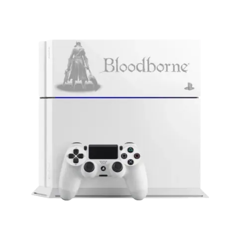 PS4 Standard 500 GB Bloodborne Limited Edition White - (Sell Console)