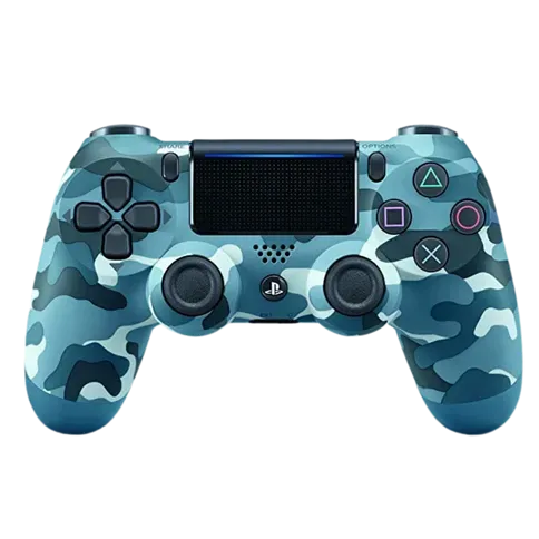 PS4 DualShock V2 (Blue Camouflage) - (Pre Owned Controller)