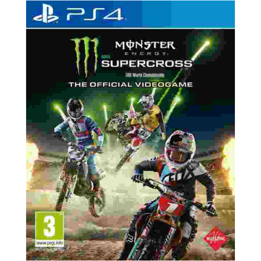 Monster Energy Supercross The Official Video Game - (Sell PS4 Game)