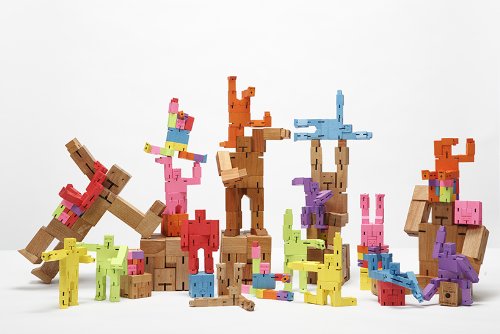 Micro Cubebot - Juguetes de madera