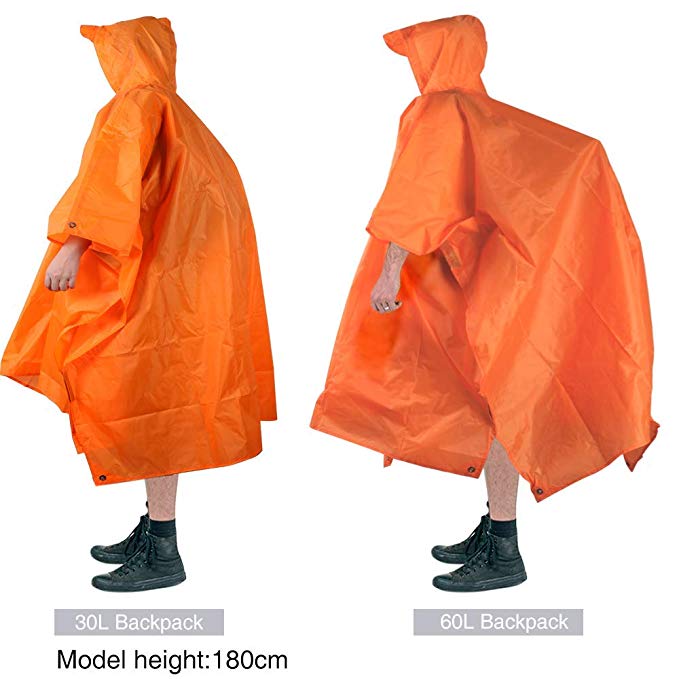 Poncho Impermeable de Lluvia