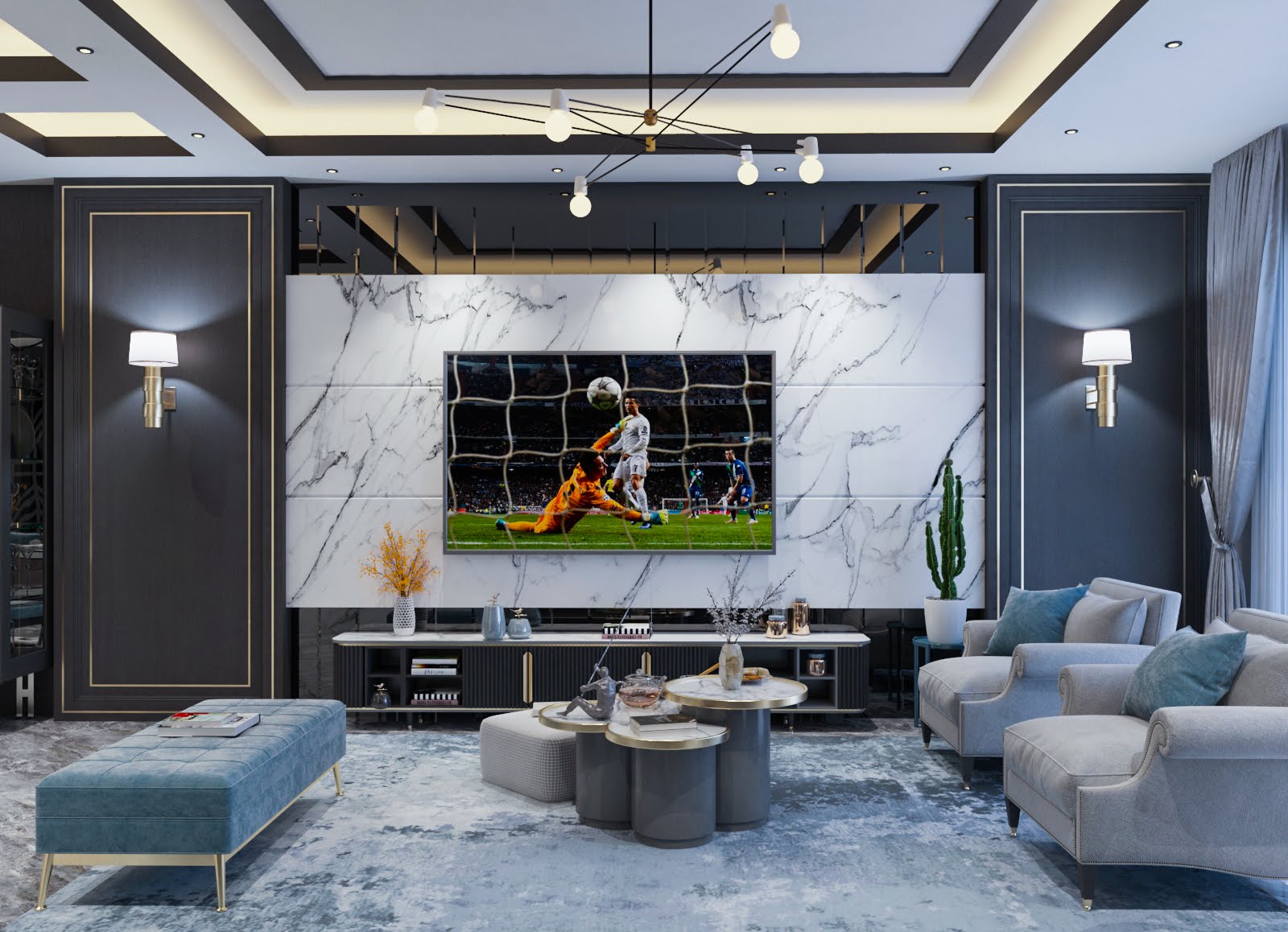 تشطيبات وديكورات 