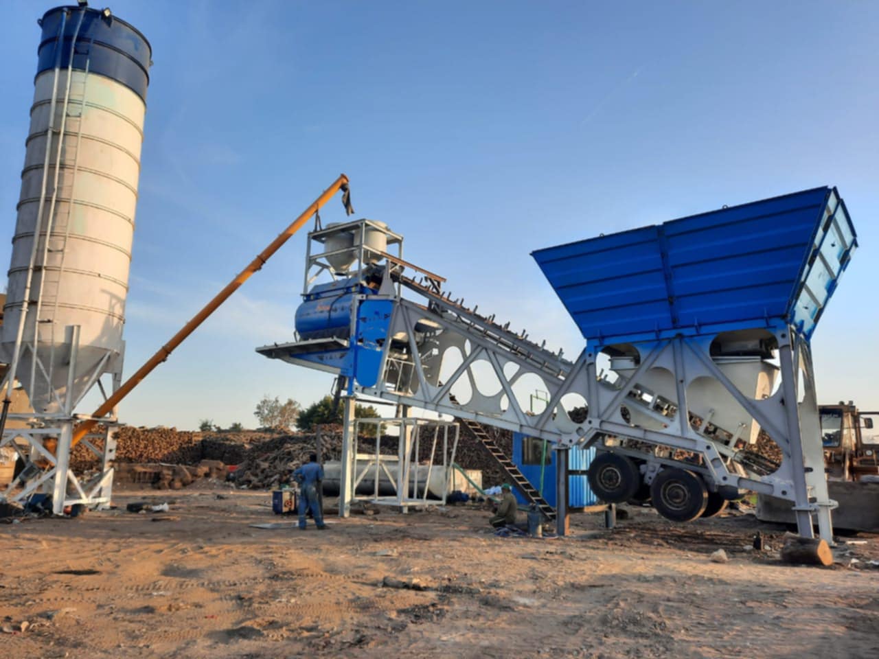 تصنيع محطات خرسانة 