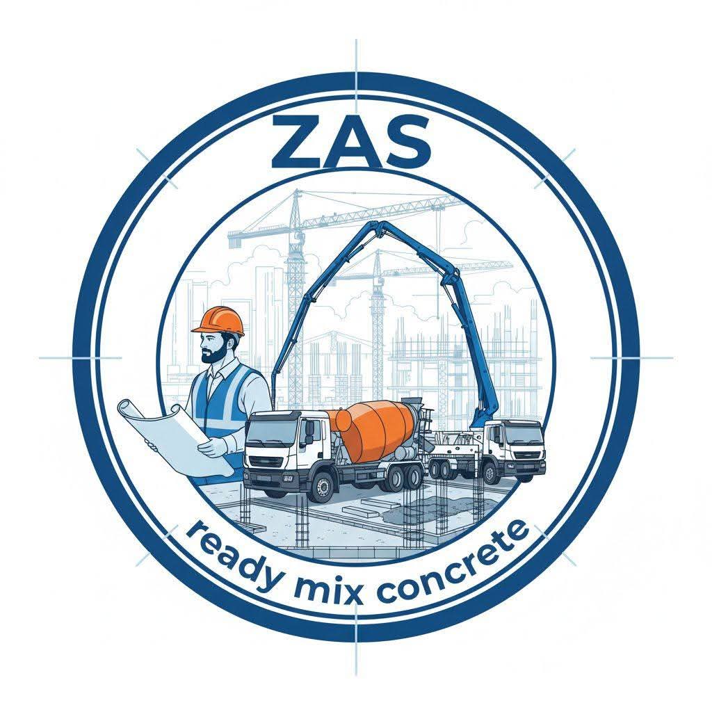 زاس للخرسانة الجاهزة و مواد البناء  Logo