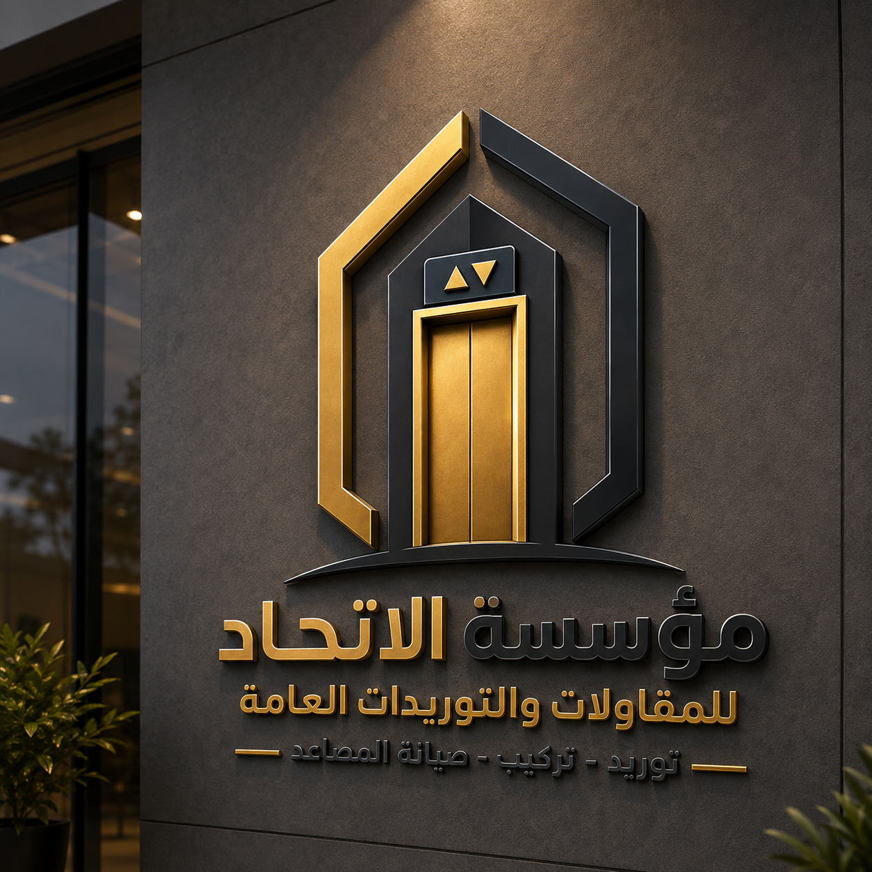 مؤسسه الاتحاد للمقاولات والتوريدات العامه  Logo