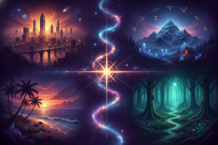 Charting Your 'Home Away From Home': The Ideal Retreats for Each Zodiac Sign