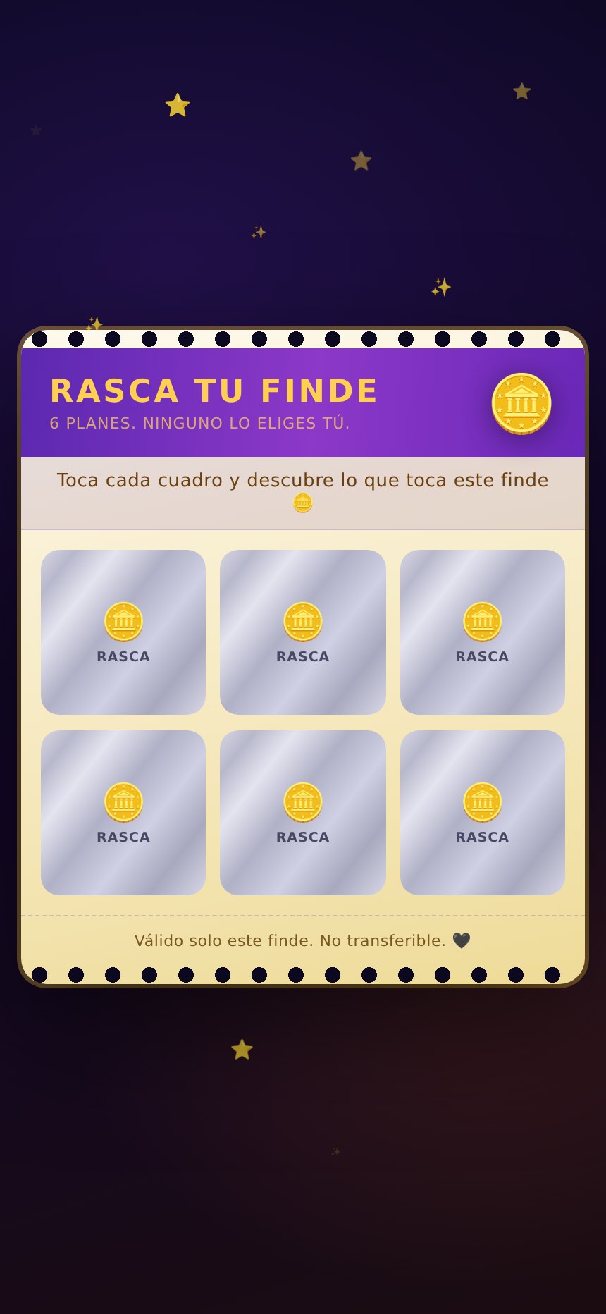 Rasca tu finde