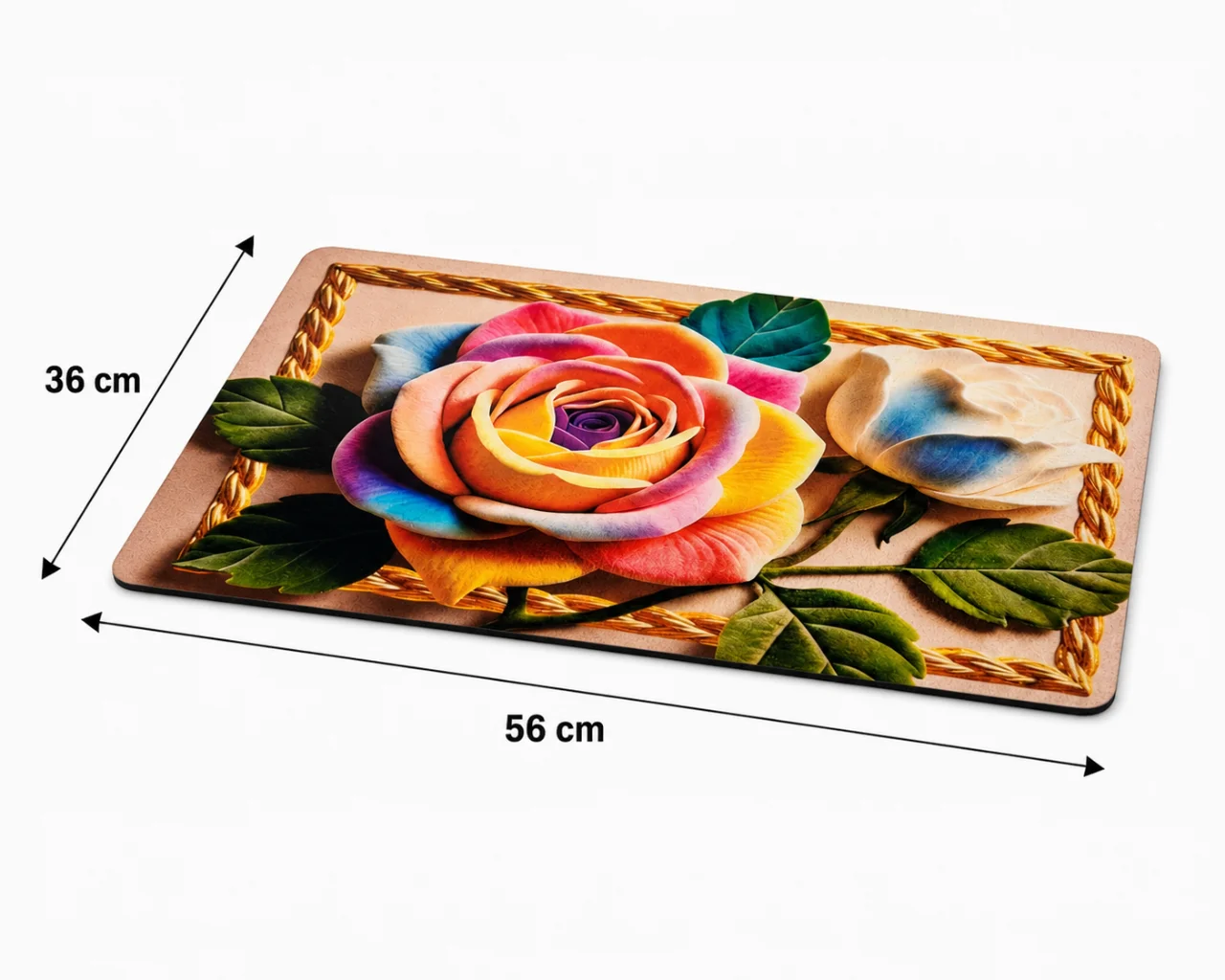 7D Multipurpose mat -Non-Slip, Absorbent, Microfiber Rug for Bedroom, Living Room, Bathroom, Kitchen - View 6