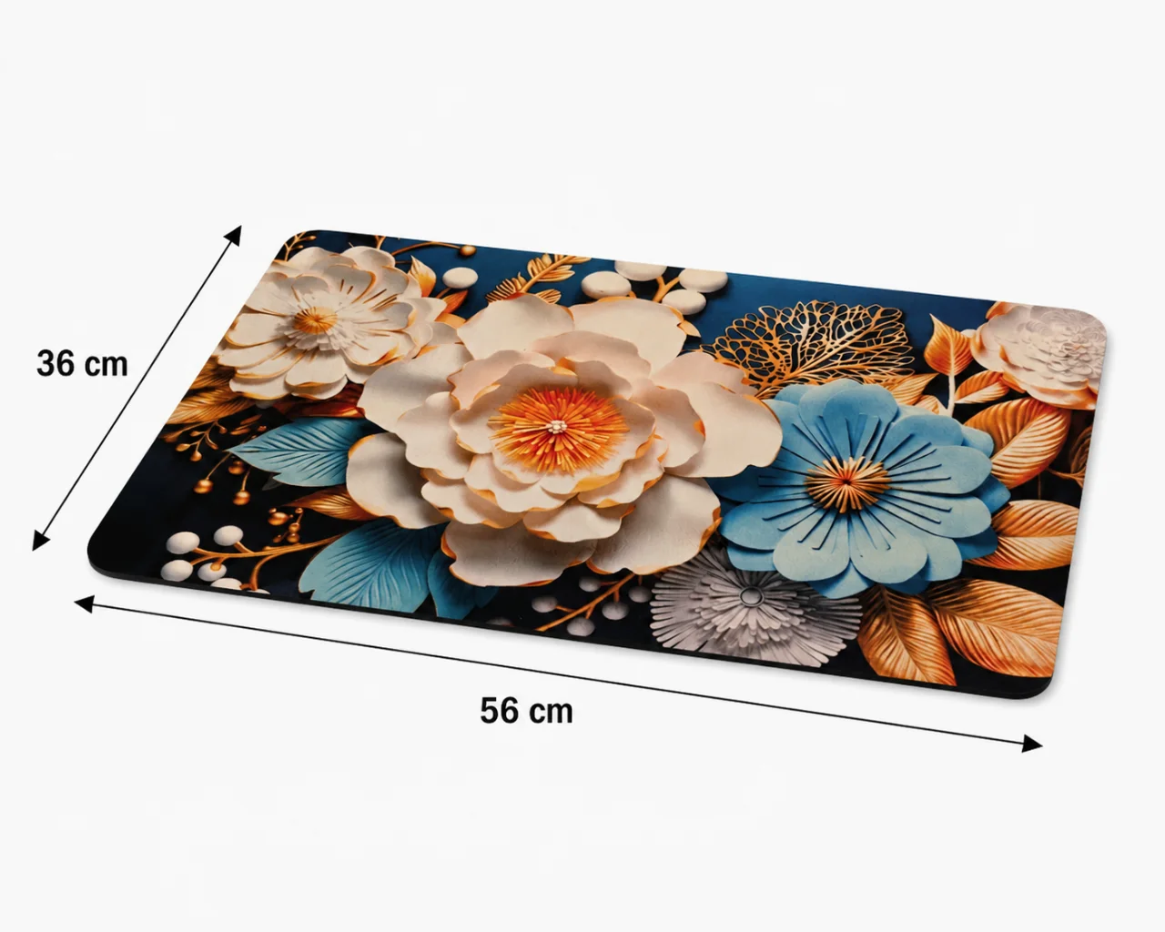 7D Multipurpose mat -Non-Slip, Absorbent, Microfiber Rug for Bedroom, Living Room, Bathroom, Kitchen - View 7