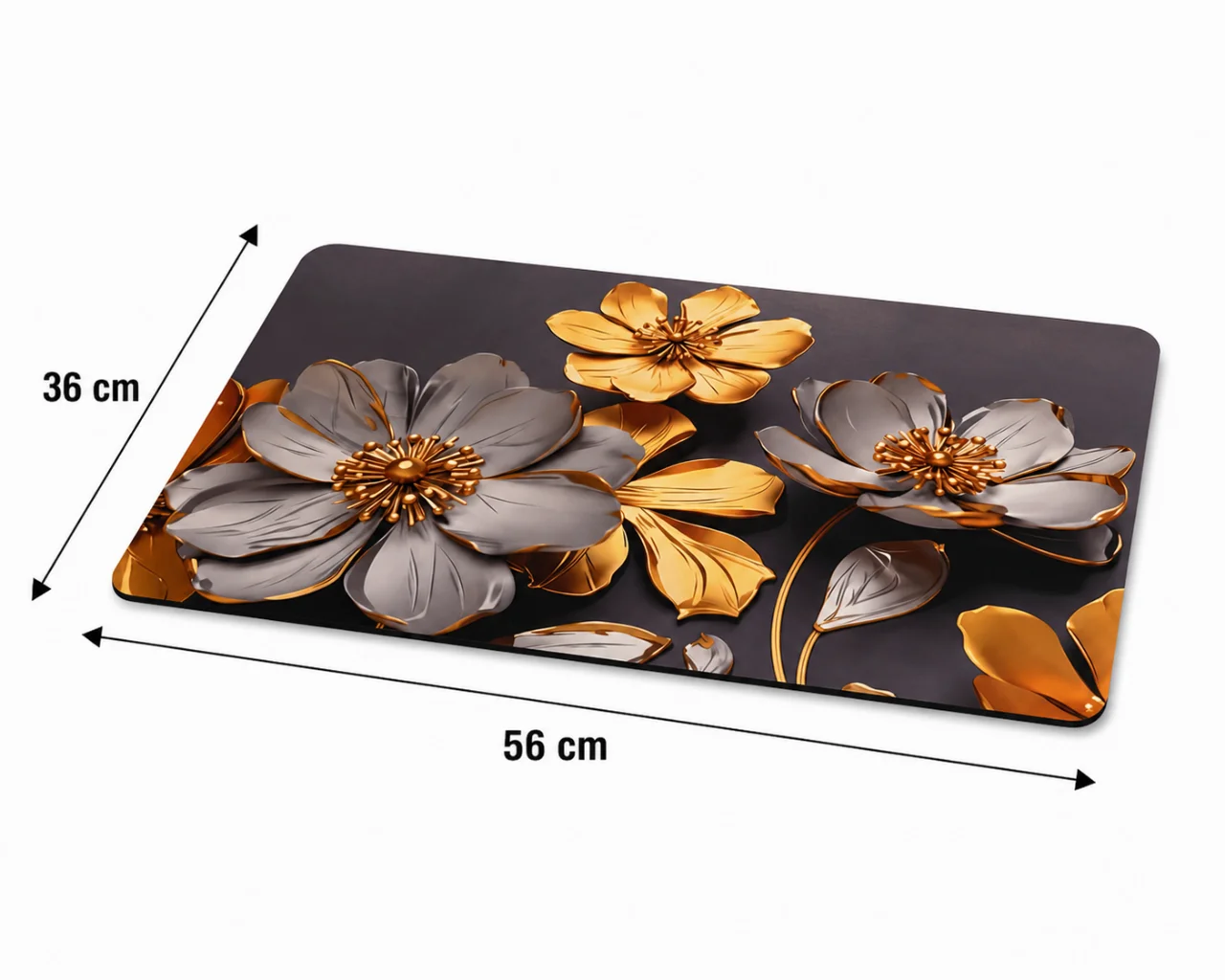 7D Multipurpose mat -Non-Slip, Absorbent, Microfiber Rug for Bedroom, Living Room, Bathroom, Kitchen - View 7