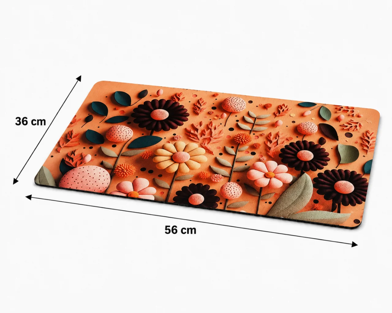 7D Multipurpose mat -Non-Slip, Absorbent, Microfiber Rug for Bedroom, Living Room, Bathroom, Kitchen - View 7
