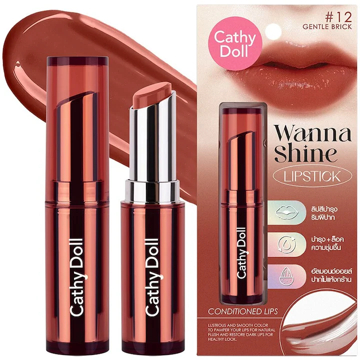 CATHY DOLL WANNA SHINE LIPSTICK 3 gr