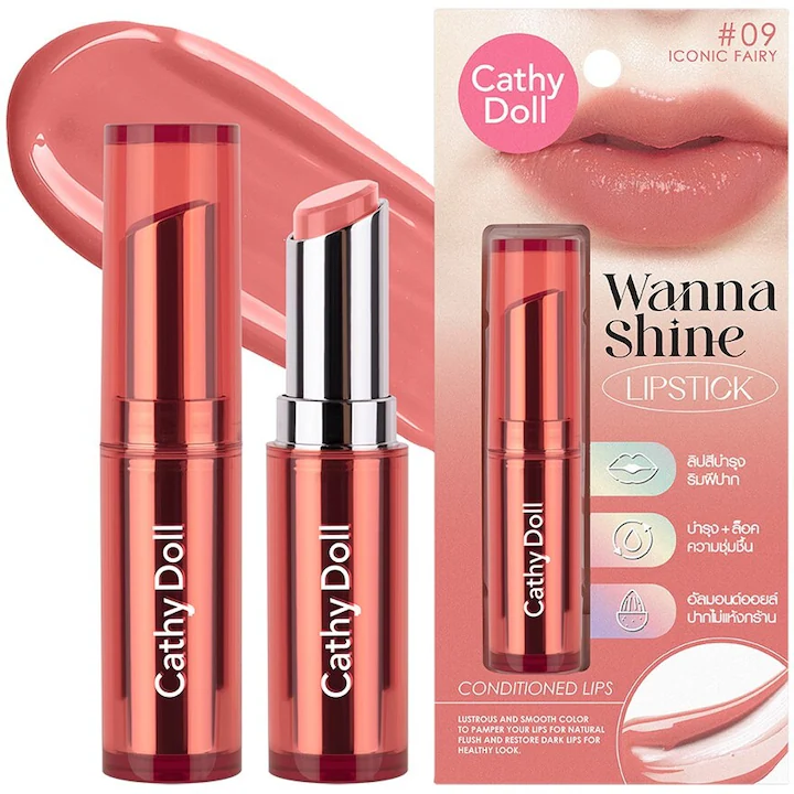 CATHY DOLL WANNA SHINE LIPSTICK 3 gr