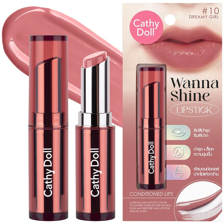 CATHY DOLL WANNA SHINE LIPSTICK 3 gr