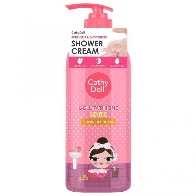 CATHY DOLL L-GLUTATHIONE MAGIC SHOWER CREAM 500 ml