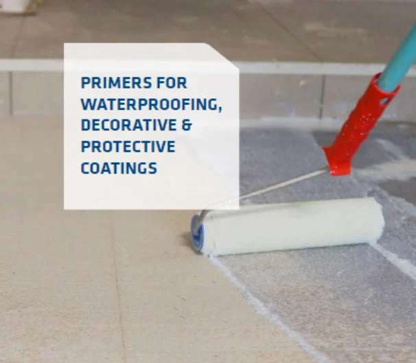 Primers For Waterproofing, Decorative & Protective Coatings