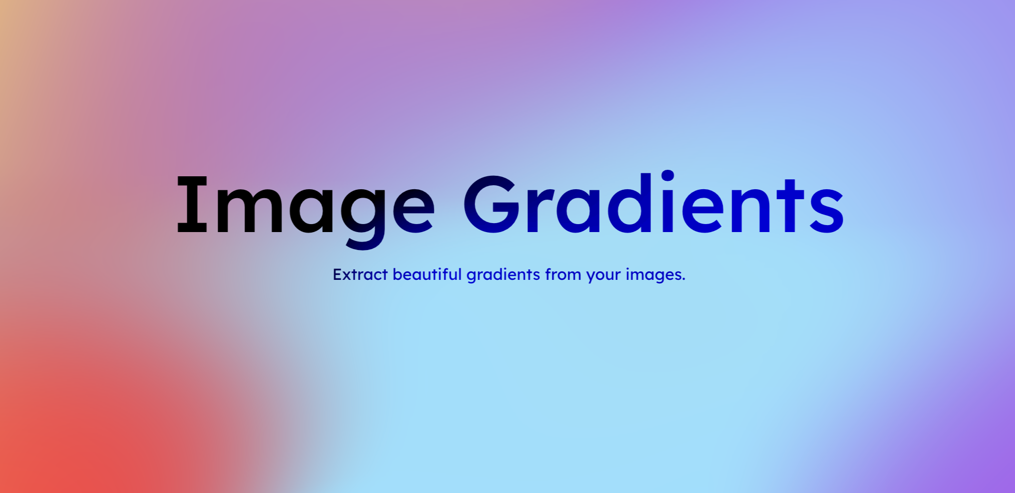 Image Gradients - Create Beautiful Gradients from Images
