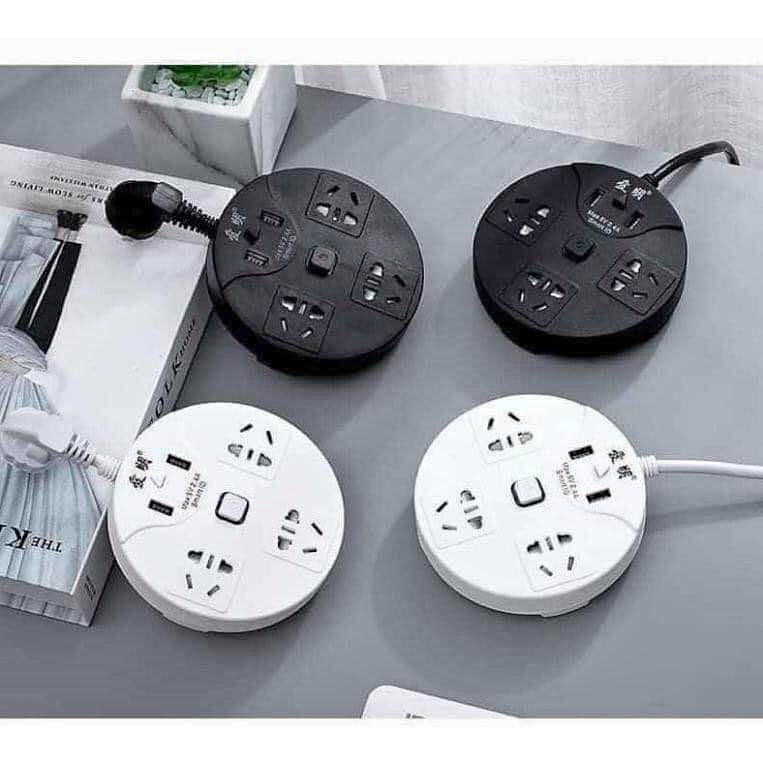 Ổ cắm điện đa năng hình tròn 1