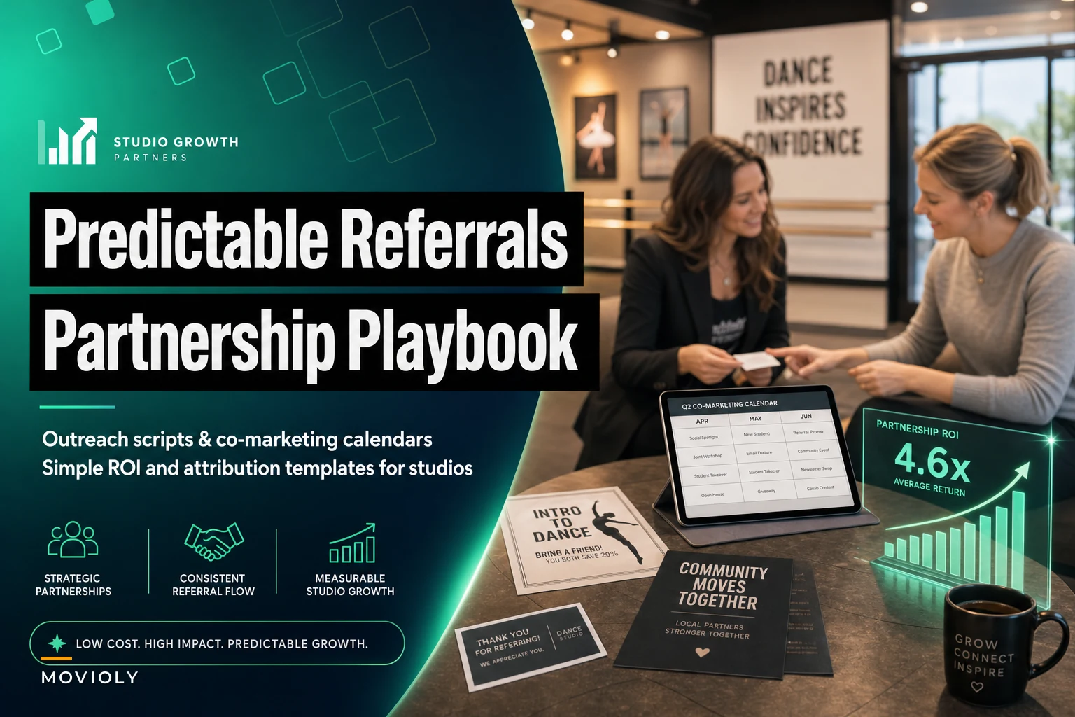 Build a predictable referral pipeline: a low-cost partnership playbook with scripts and ROI templates