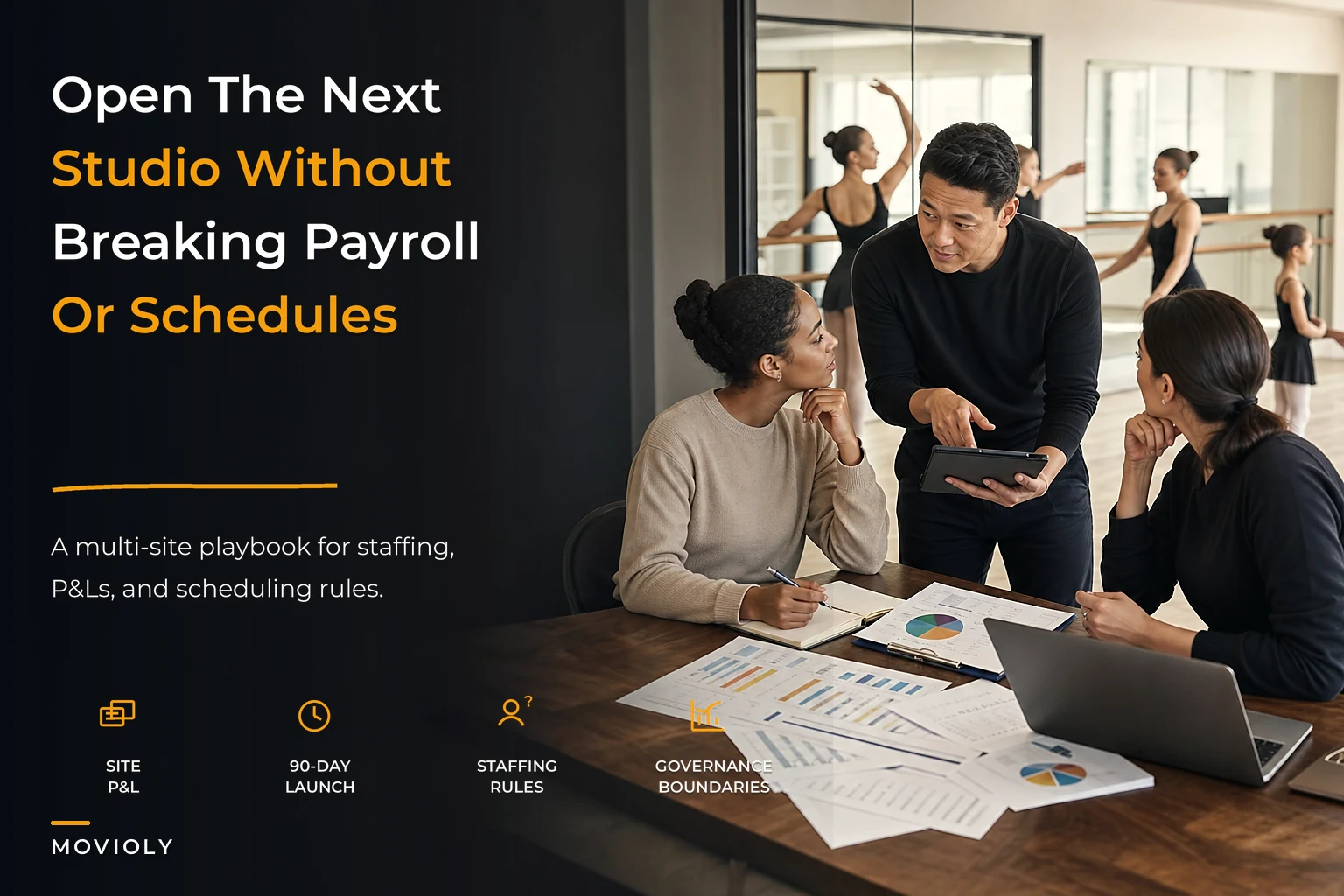 Scaling beyond one studio: an operational blueprint for multi-location staffing, P&Ls and scheduling rules