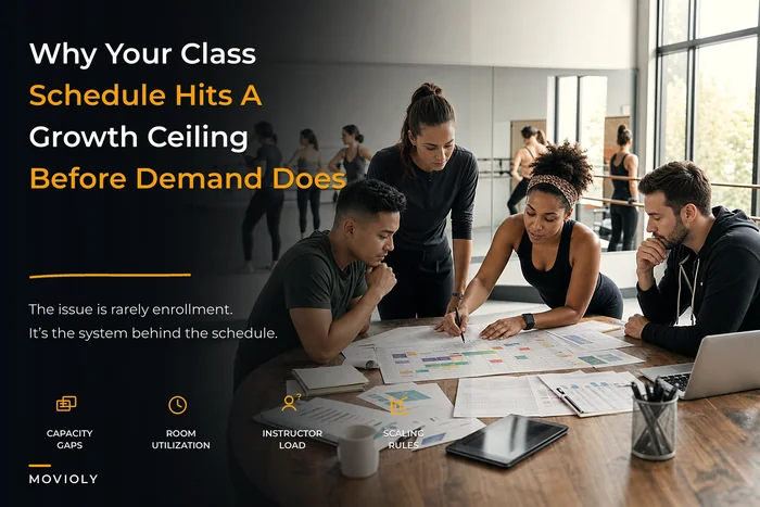 The systems reason your class schedule caps growth — a step‑by‑step blueprint to build scalable scheduling