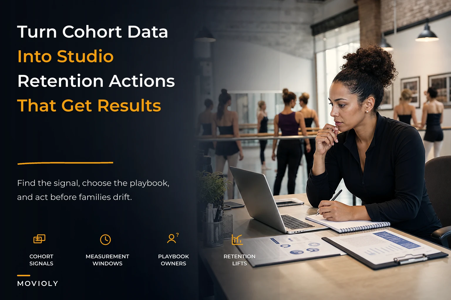 Turn cohort analysis into action: studio-specific cohorts, measurement windows and triggered playbooks