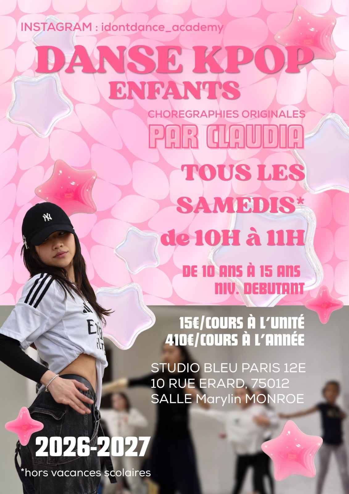 COURS K-POP ENFANTS