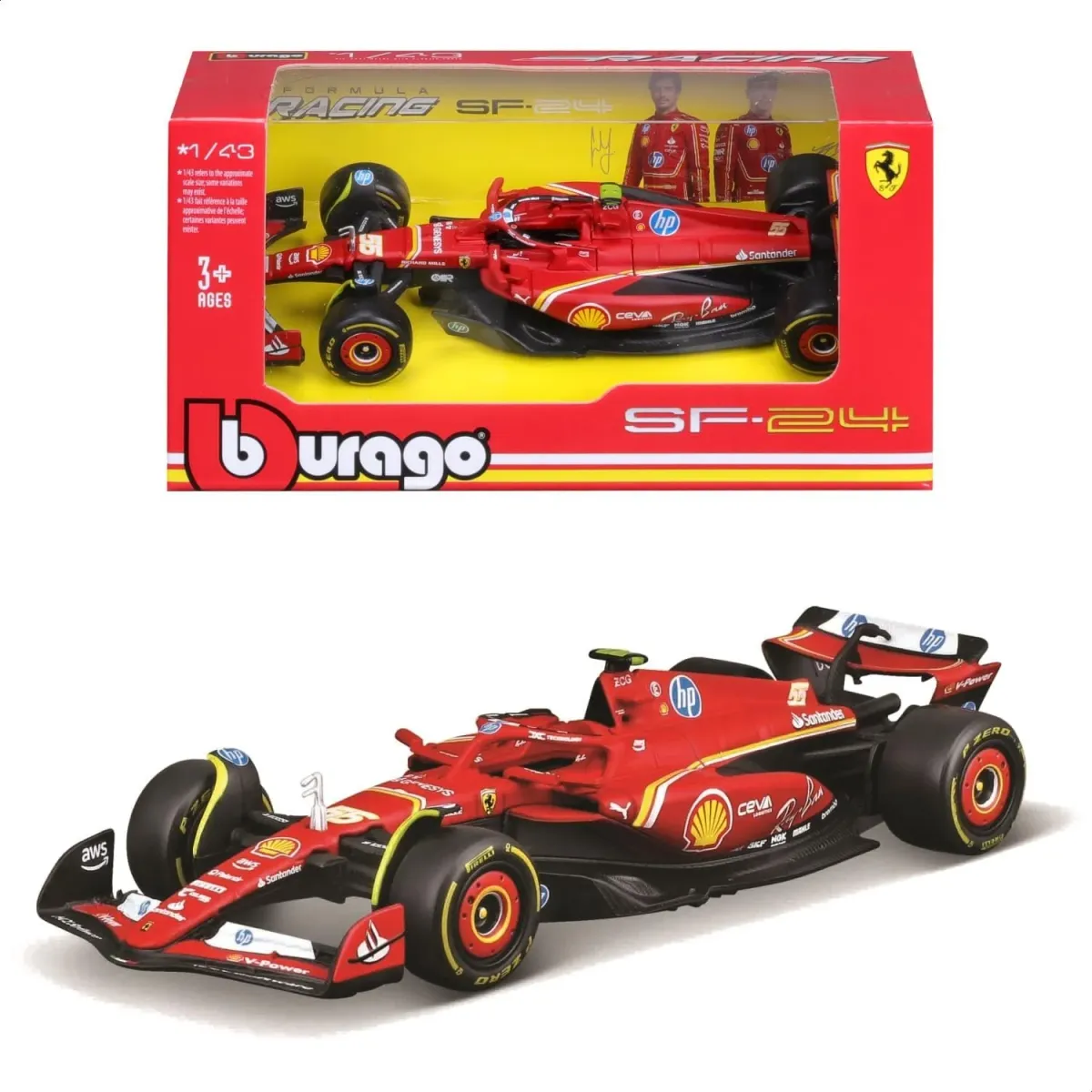 F1 Bburago 1:43 Cars OFFICIAL