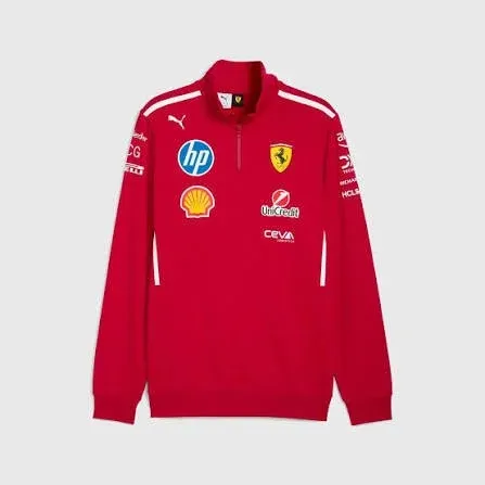 Ferrari Quarter Zip 2025 Season OFFICIAL