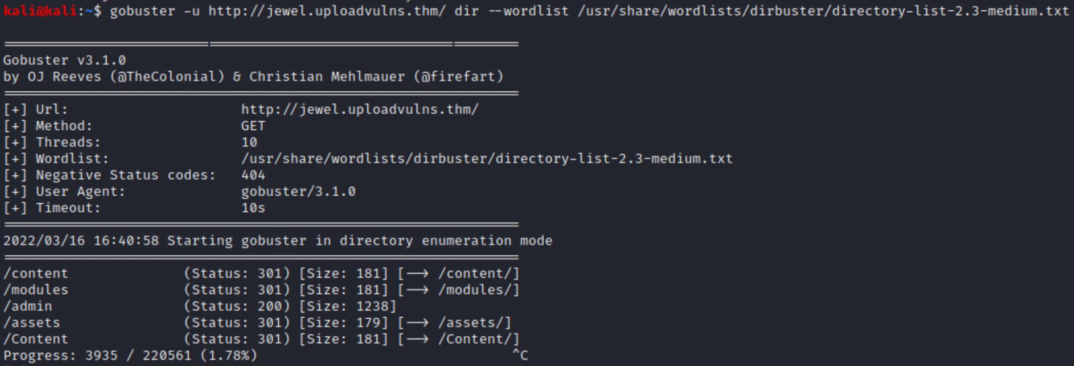 Interesting directories