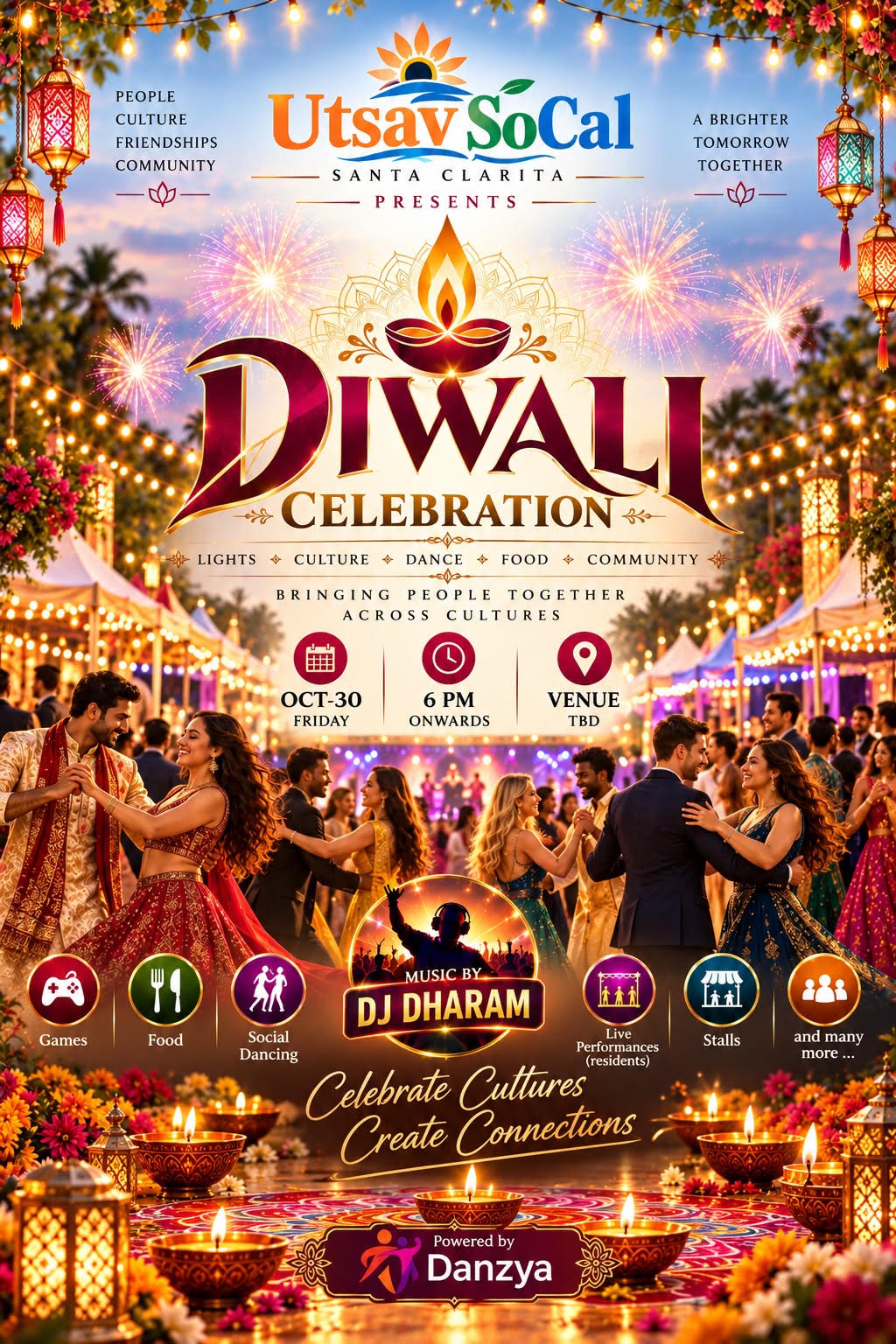 Diwali Celebration Utsav SoCal, Santa Clarita