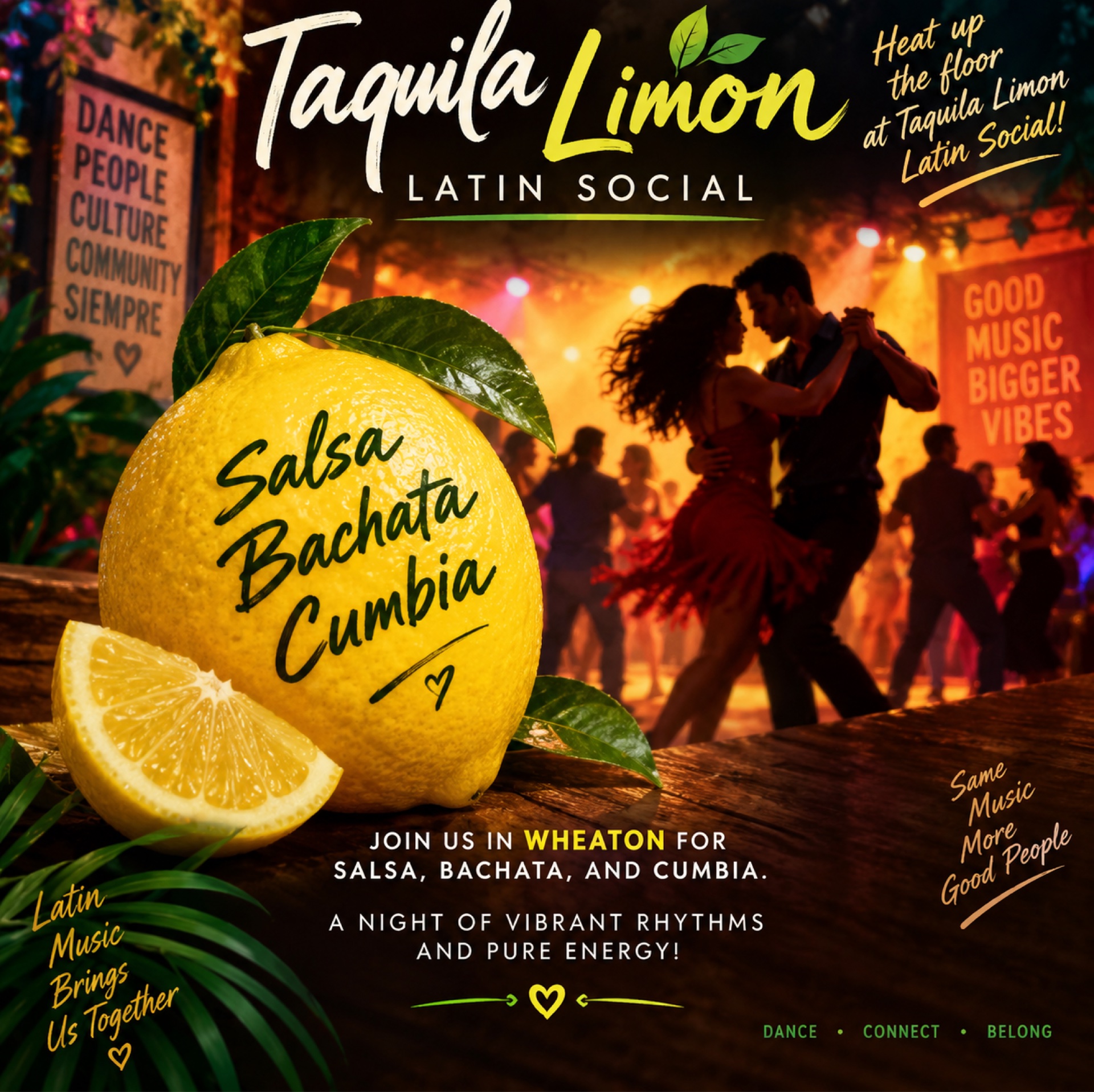Taquila Limon Latin Social