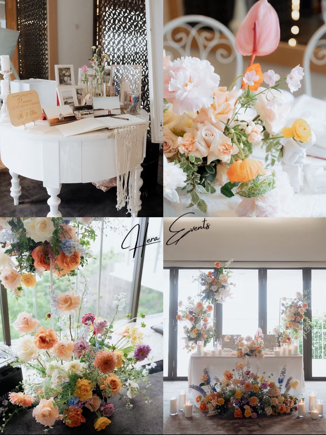 豐富花材層次 - 街趣婚禮花藝
