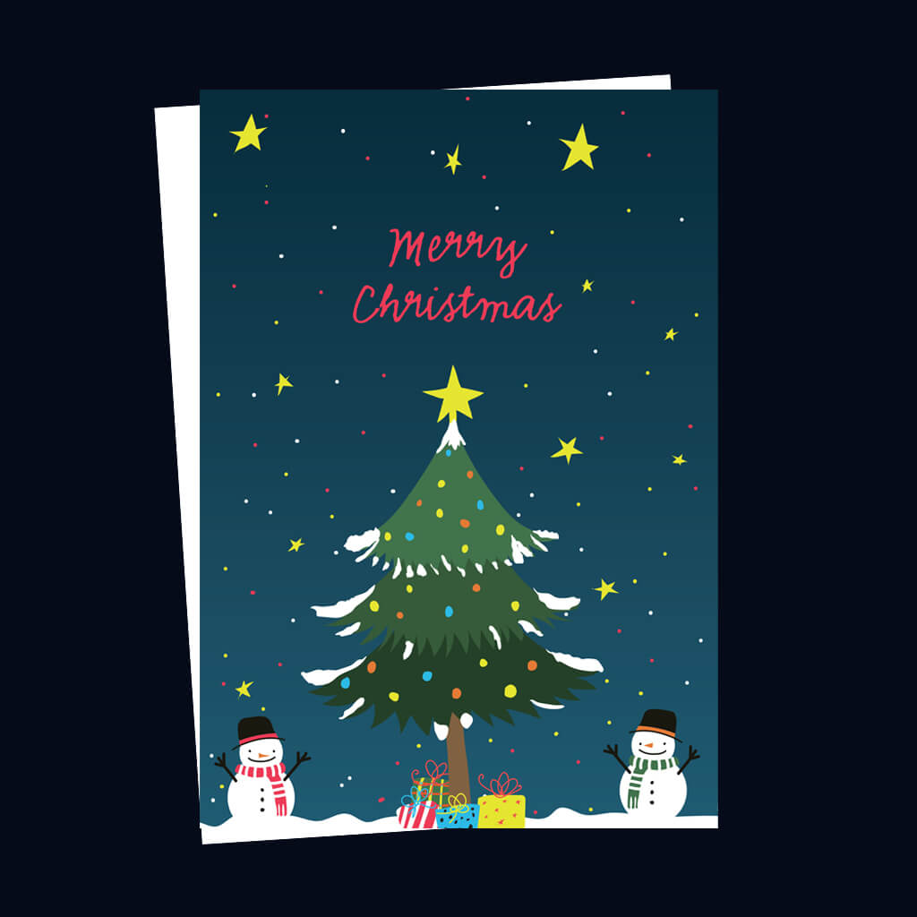 Christmas Sparkles Greeting Card