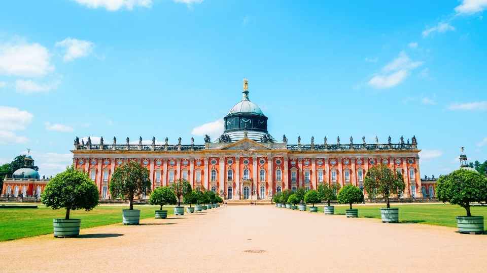 Palacio Nuevo y Universidad de Potsdam