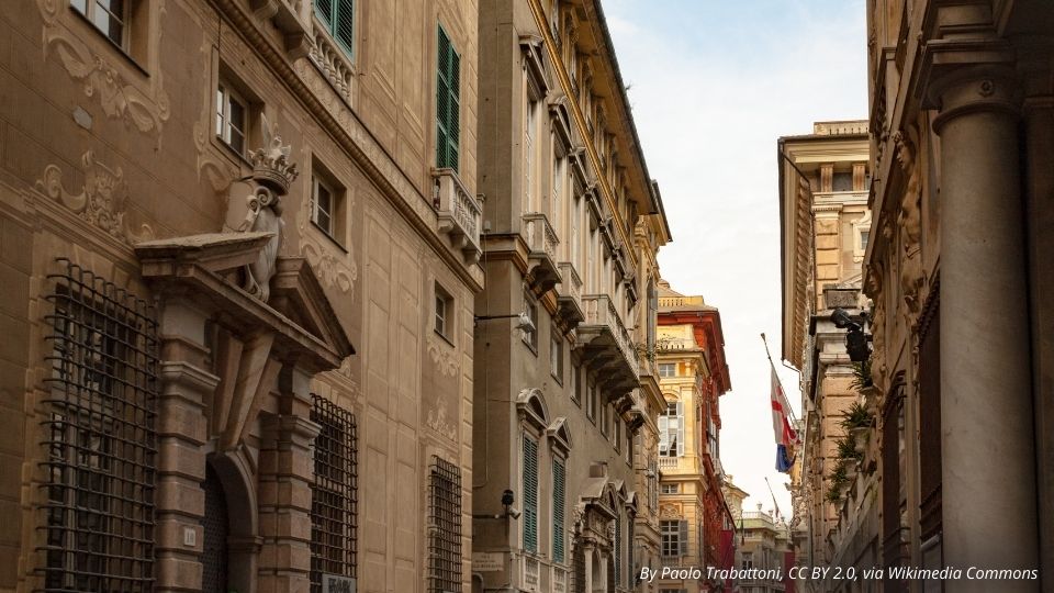 Via Garibaldi y Palazzi dei Rolli