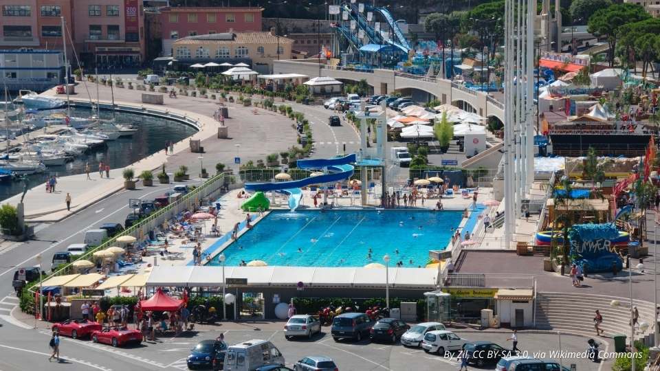 Chicane de piscine