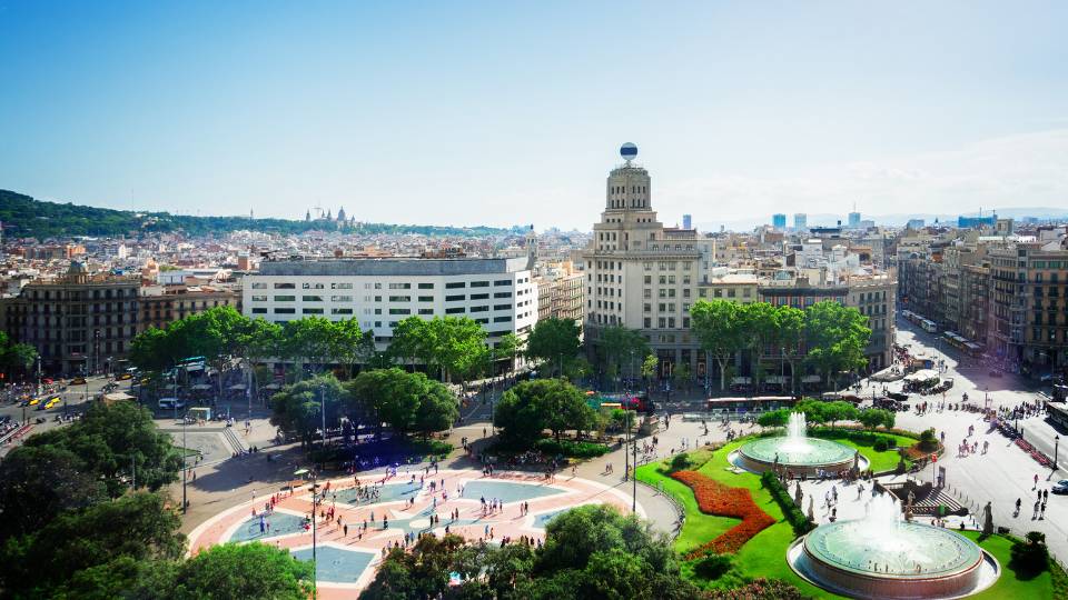 Starting point - Plaza de Cataluña