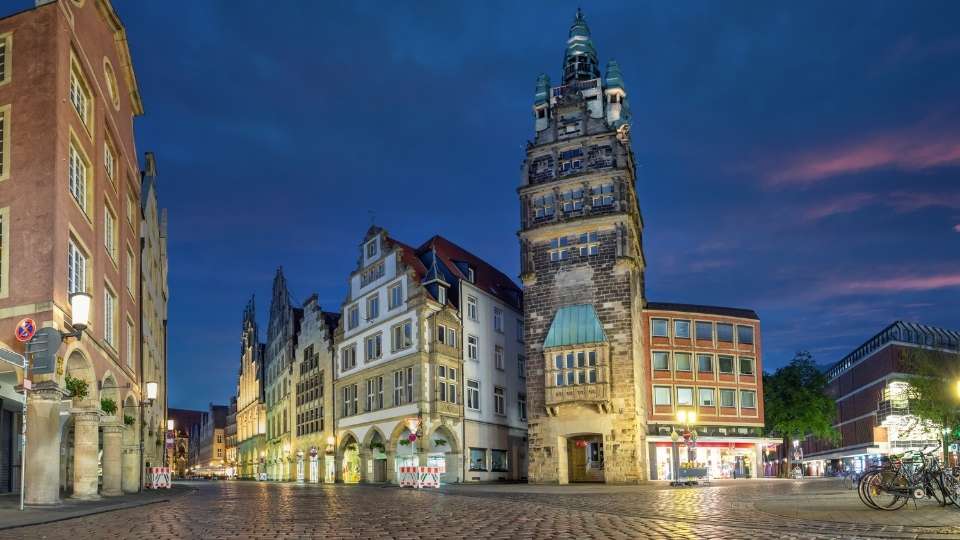 Prinzipalmarkt y Torre del Ayuntamiento