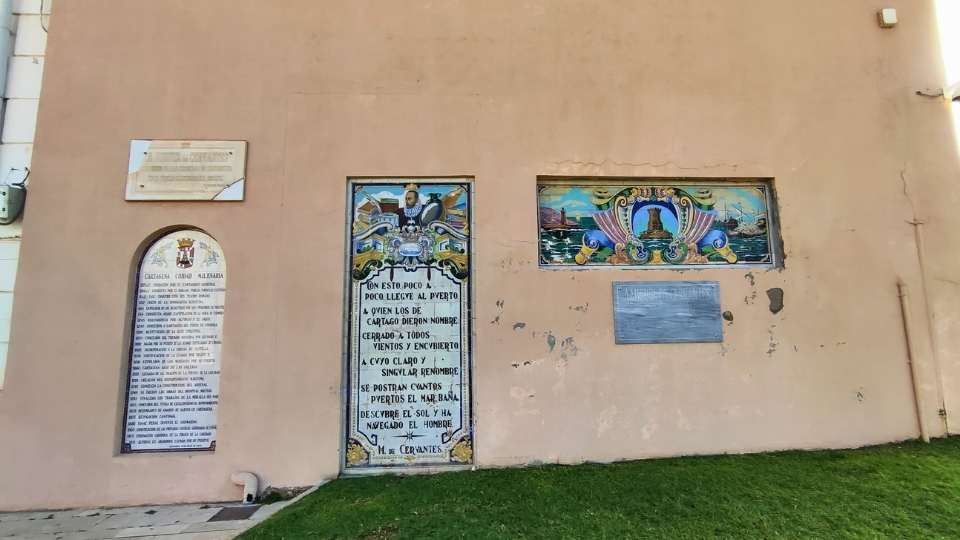 Palabras de Cervantes a Cartagena