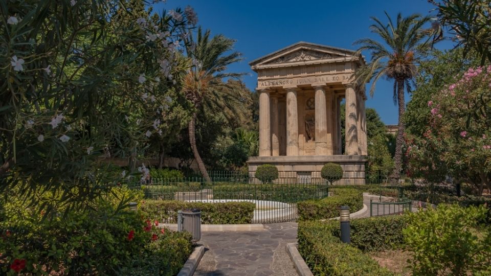 Untere Gärten der Barraca